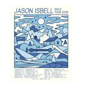Jason Isbell Solo Tour 2026 Schedule poster 165
